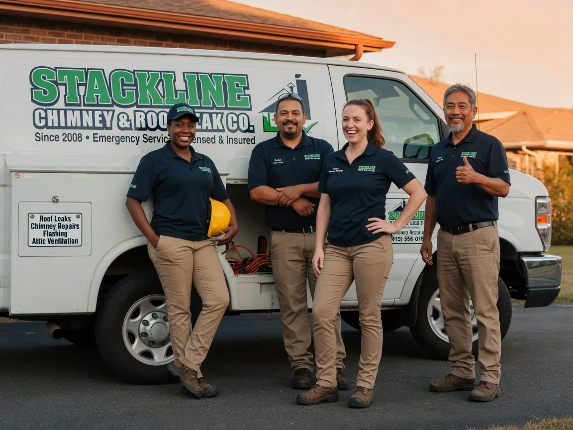 Chimney flashing repair company in Rogers City, MI
